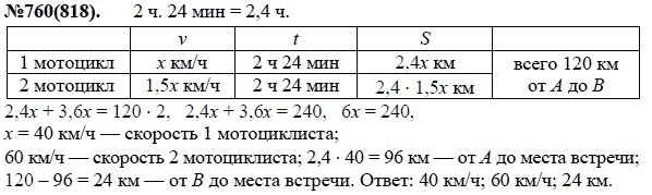 Ответ к задаче № 760 (818) - Ю.Н. Макарычев, Н.Г. Миндюк, К.И. Нешков, С.Б. Суворова, гдз по алгебре 7 класс